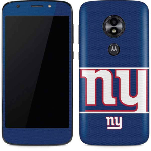 NFL New York Giants Zone Block Moto E5 Play Skin